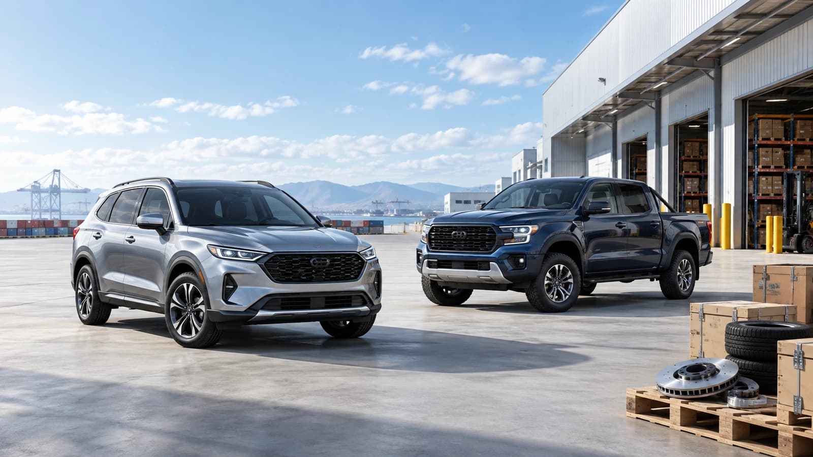 SUVs & Pickups automotive parts application