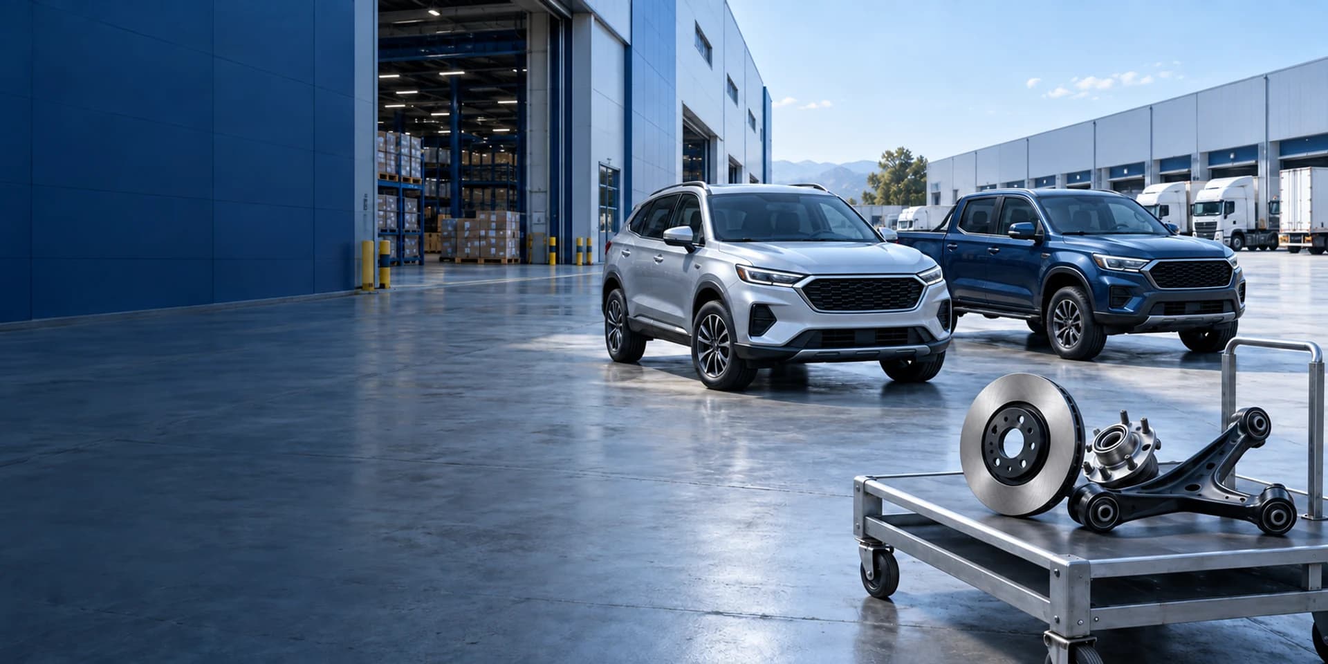 Home automotive parts supply