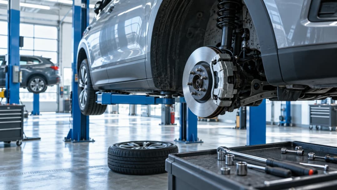 Automotive repair-network application scene