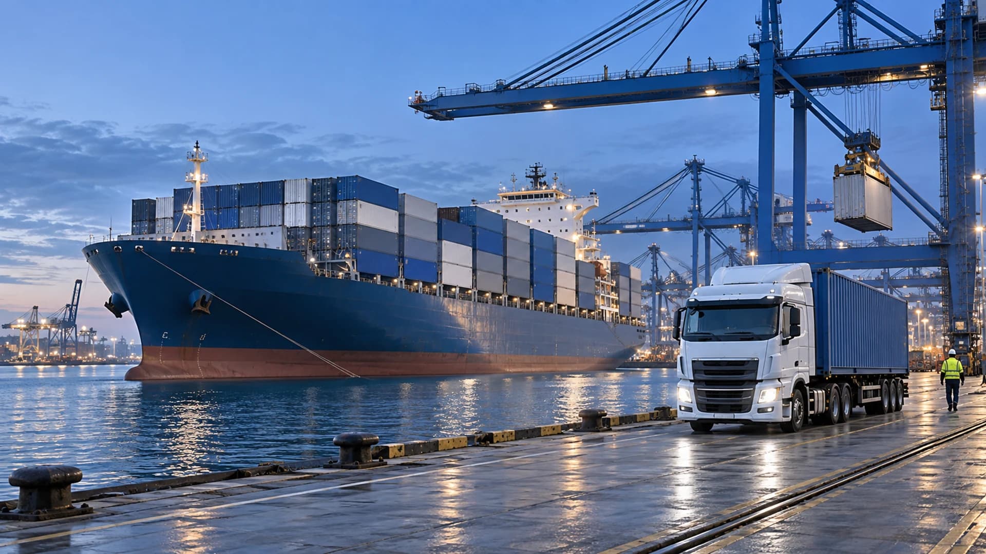 International automotive parts logistics